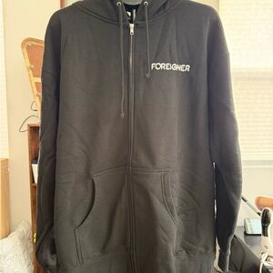 Foreigner Tour Black Men's Hoodie XL
